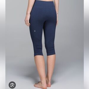 Women's Lululemon flow crop Leggings